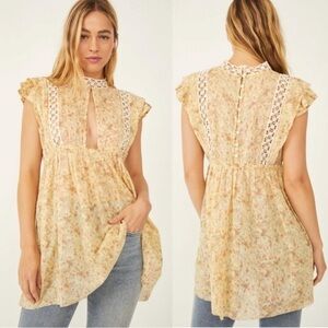 Free People Eva Tunic in Moon Combo